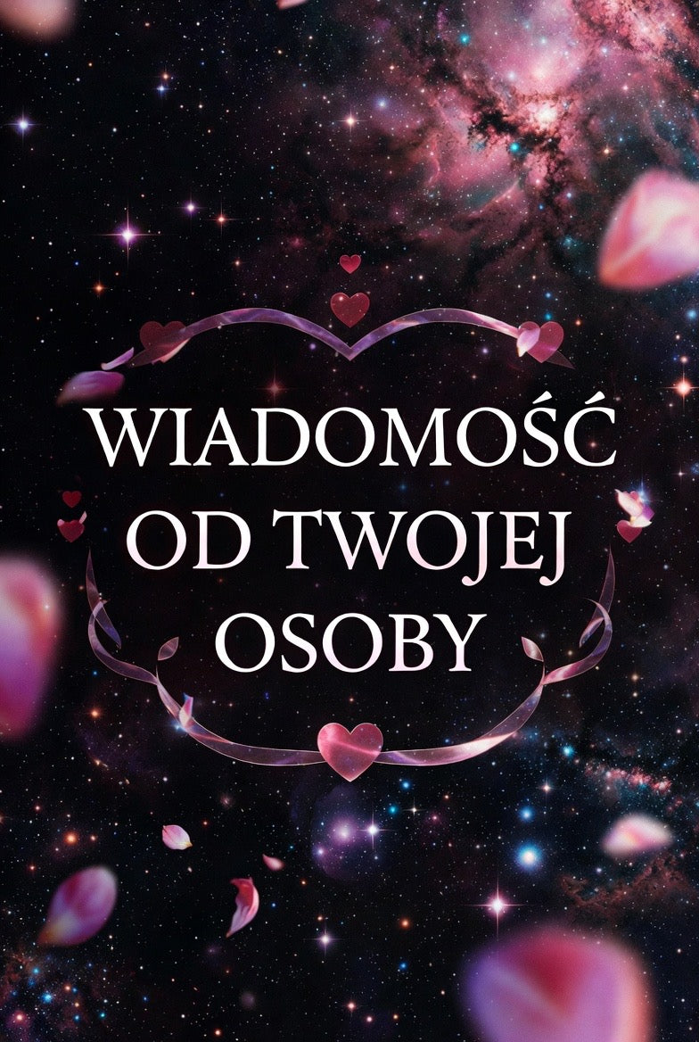 PRZESŁANIE/ WIADOMOŚĆ OD TWOJEJ OSOBY